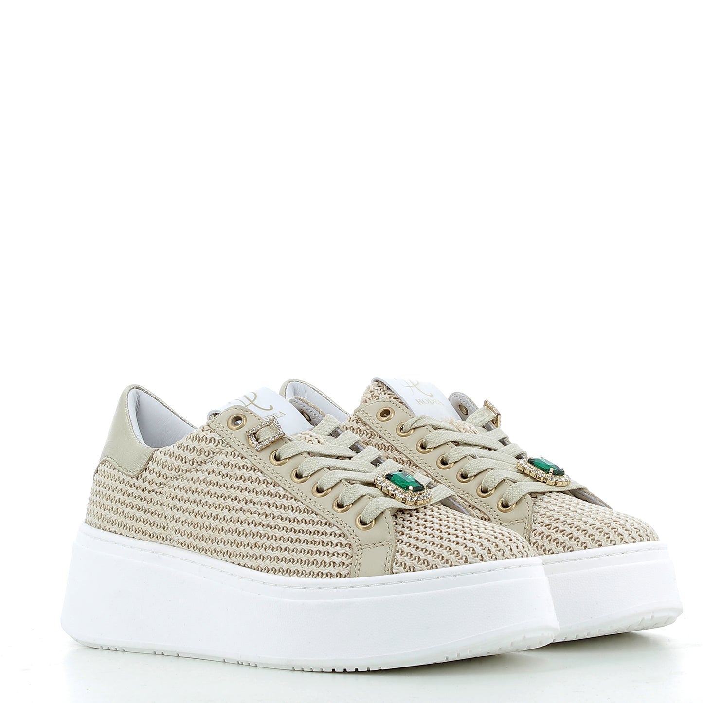 Scarpe Hodea donna ERIKA02PSP25RAFIA BEIGE