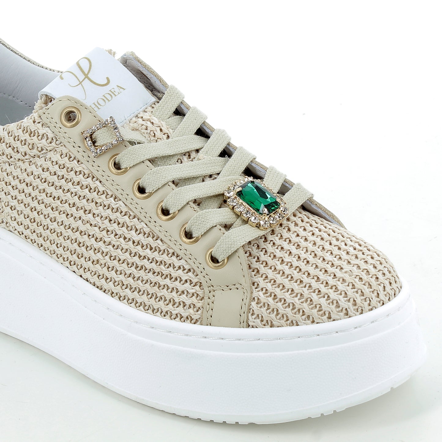 Scarpe Hodea donna ERIKA02PSP25RAFIA BEIGE