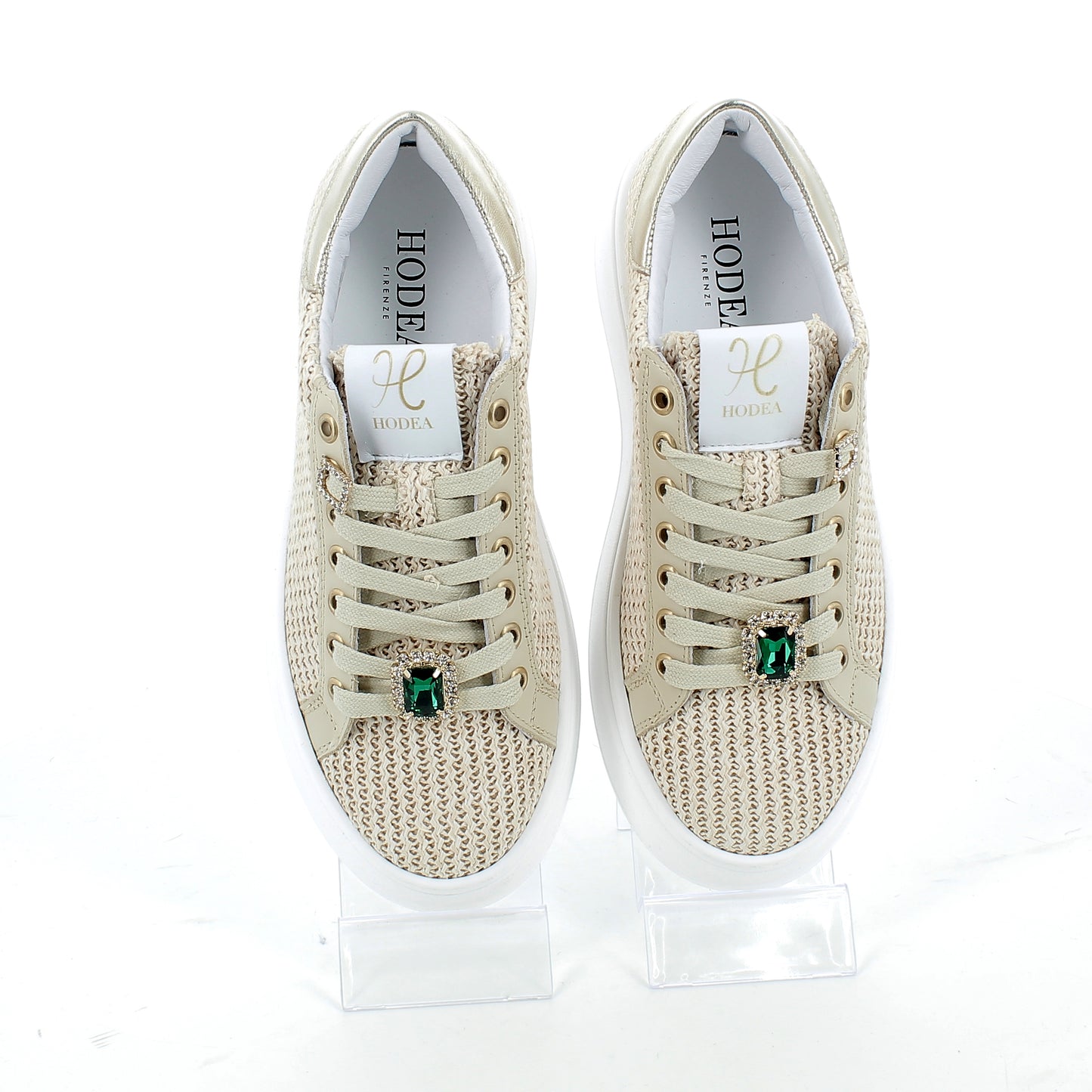 Scarpe Hodea donna ERIKA02PSP25RAFIA BEIGE