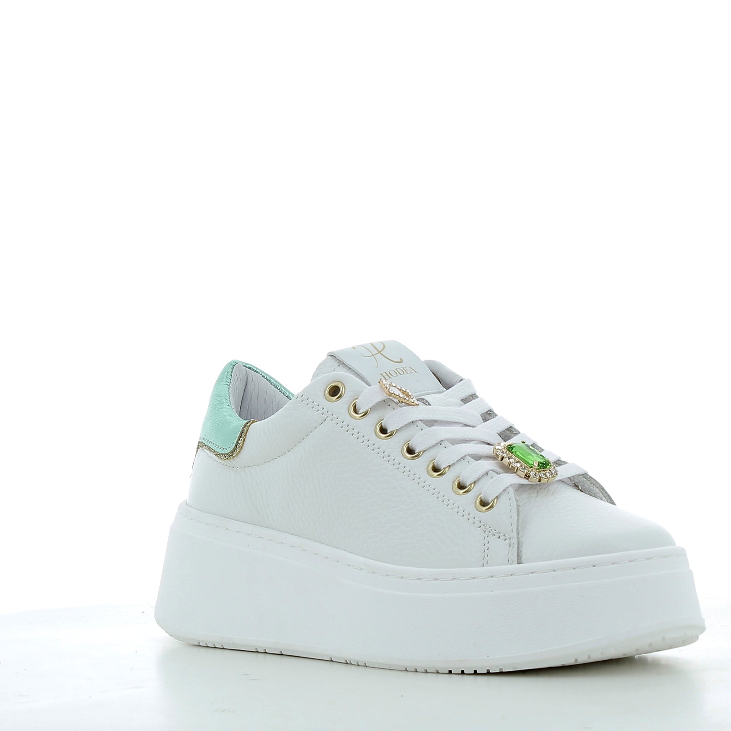 Scarpe Hodea donna ERIKA03PSP25BIANCO VERDE