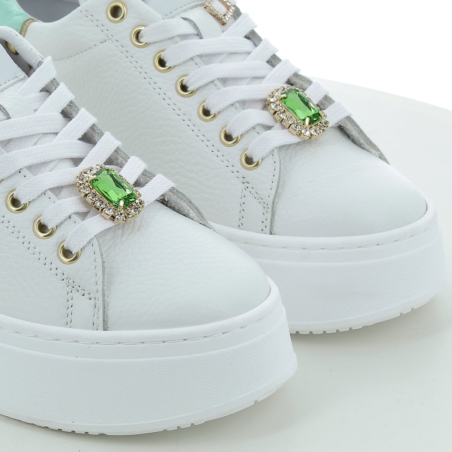 Scarpe Hodea donna ERIKA03PSP25BIANCO VERDE