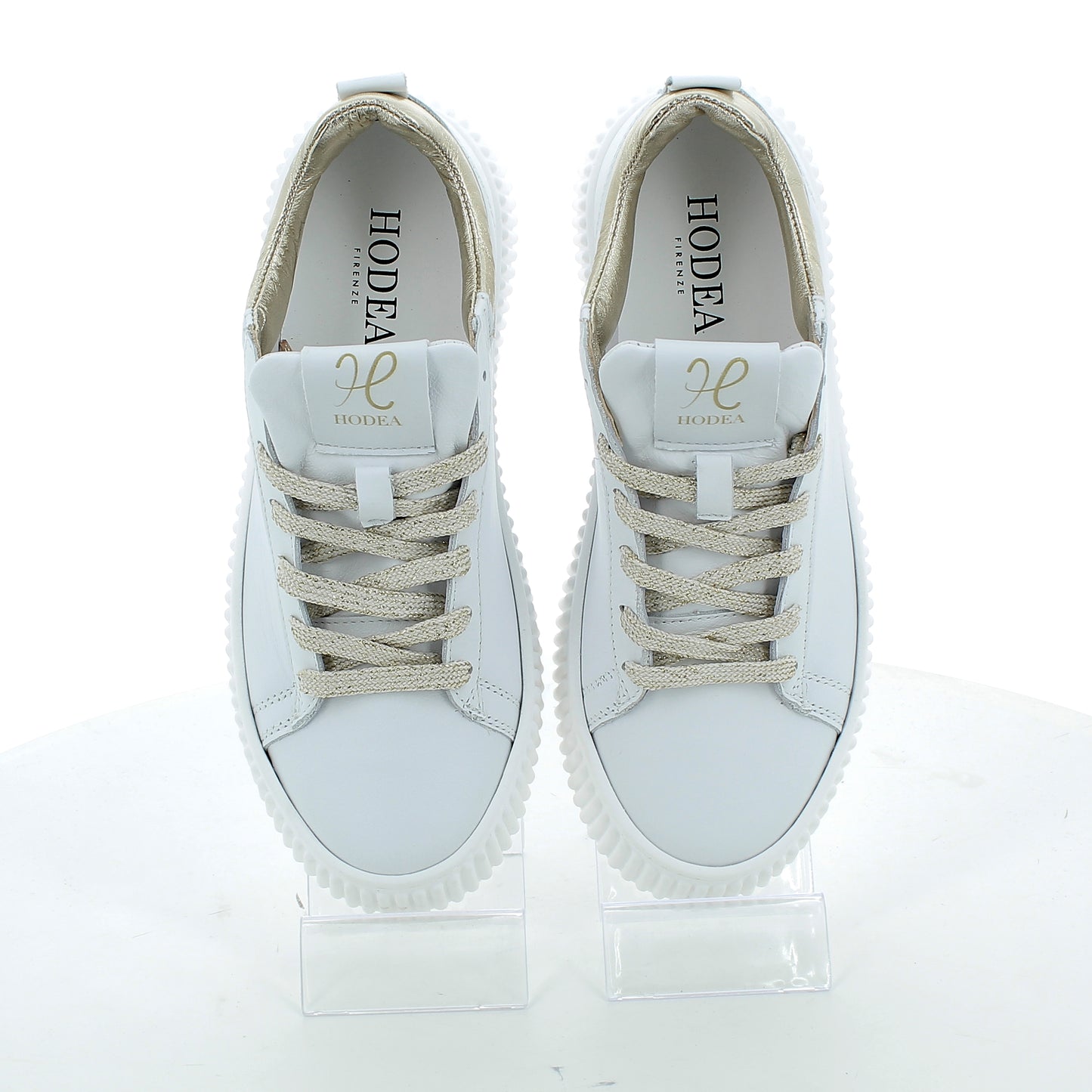 Scarpe Hodea donna LINAPSP25 BIANCO PLATINO