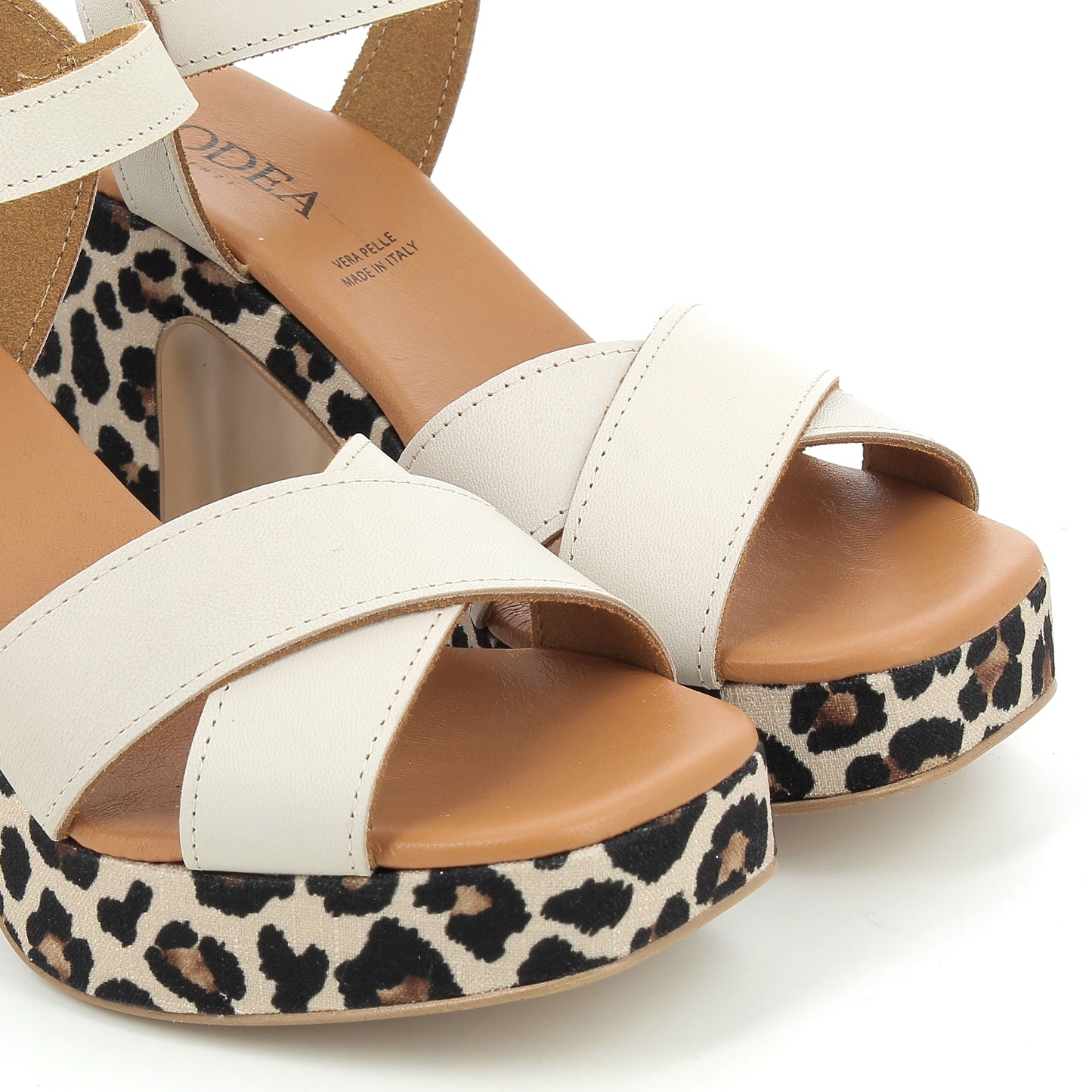 Scarpe Hodea donna A25657YYP25 BEIGE MACULATO