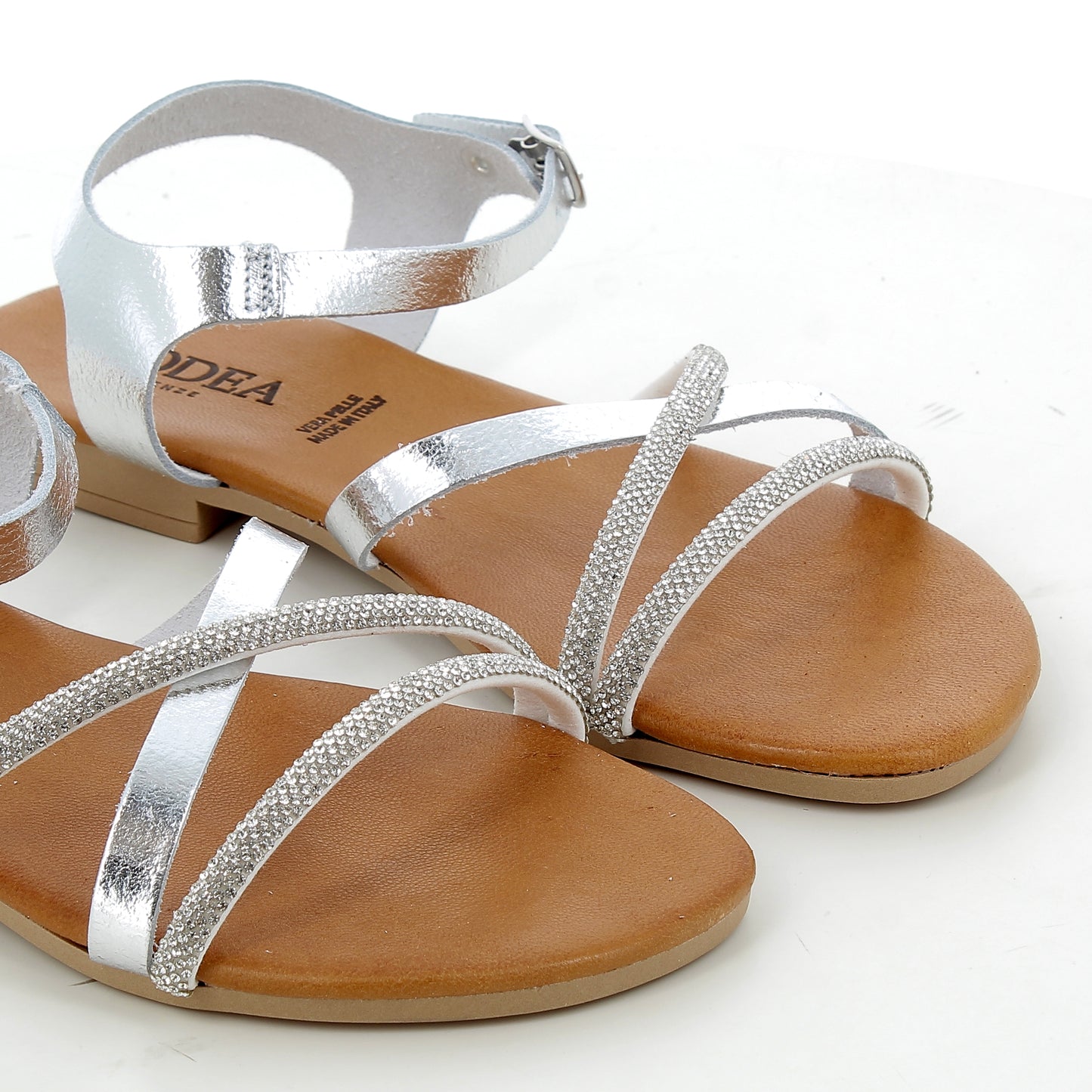Scarpe Hodea donna 120PLP25 LAM ARGENTO