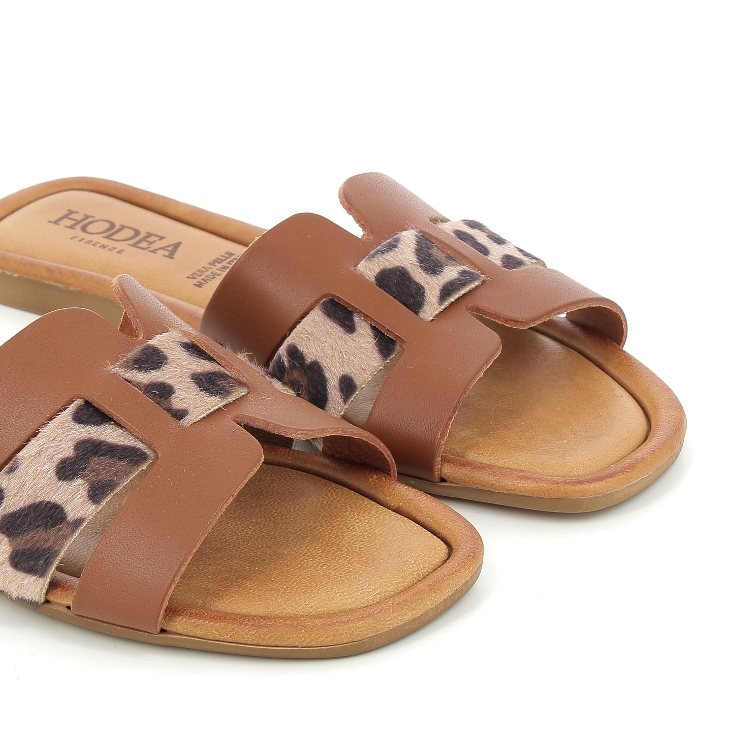 Scarpe Hodea donna 201PLP25 COGNAC LEOPARD