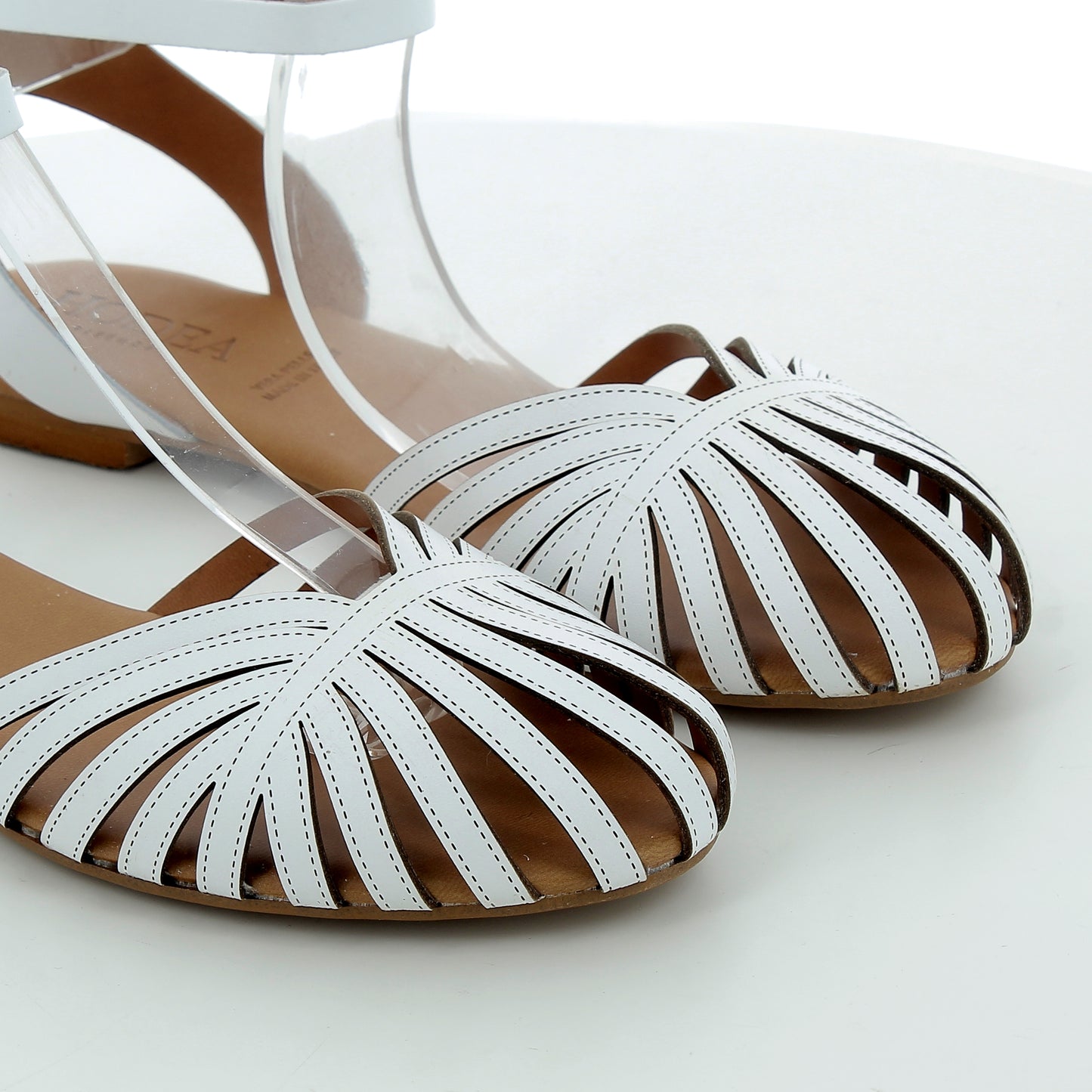 Scarpe Hodea donna LUCIAEMIP25 PEL BIANCO