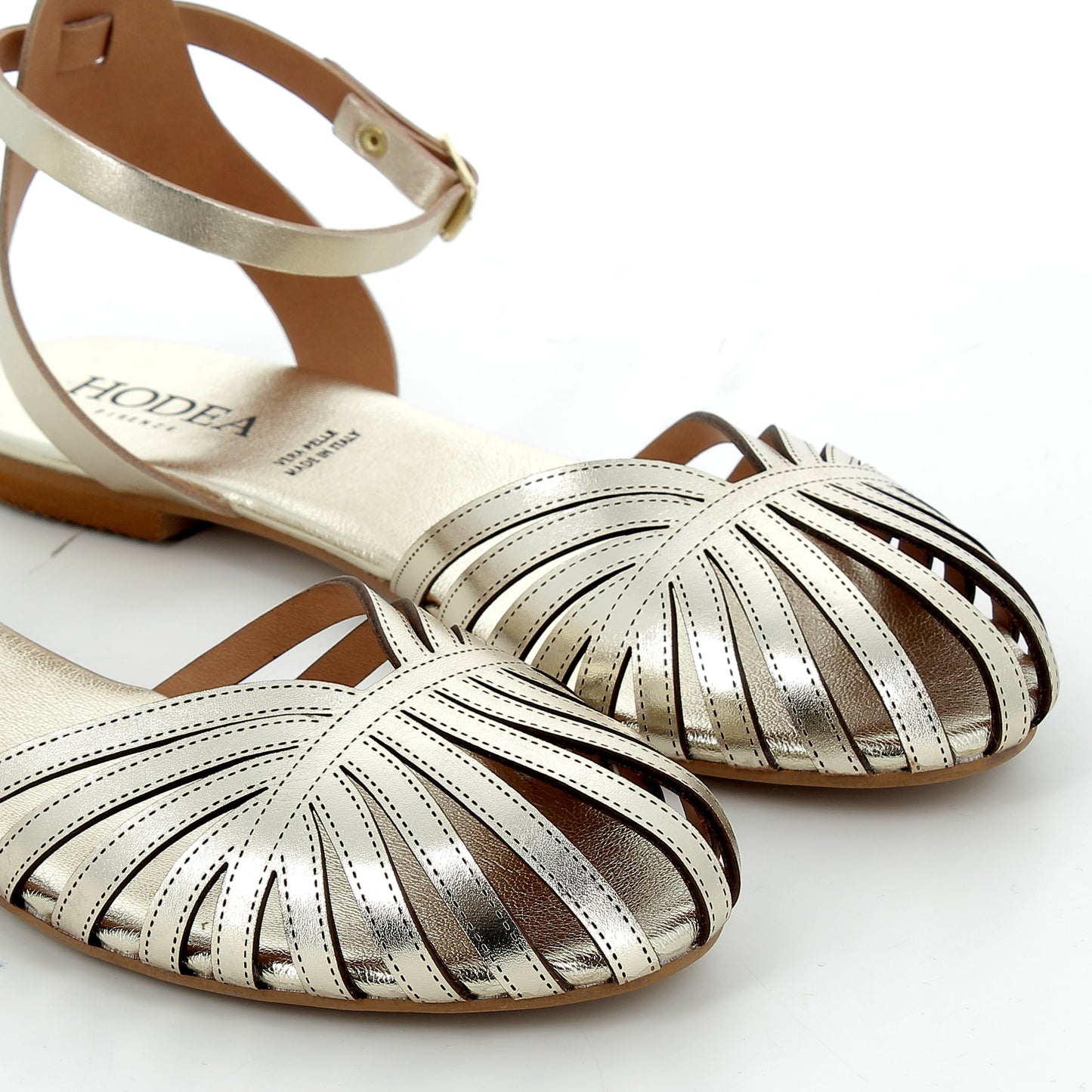 Scarpe Hodea donna LUCIAEMIP25 PEL PLATINO