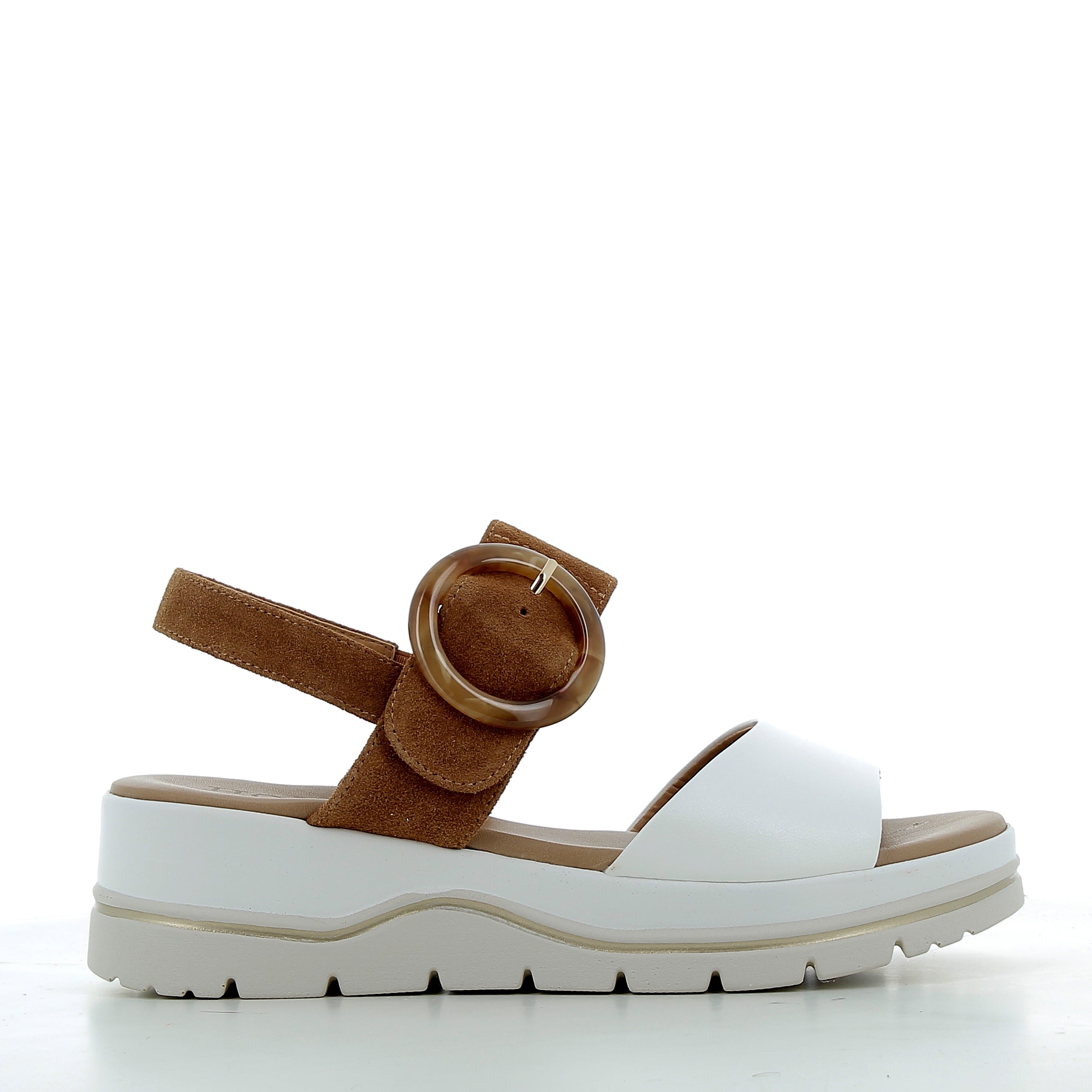 Hodea women's shoes 11244LRP25 WHITE LEATHER