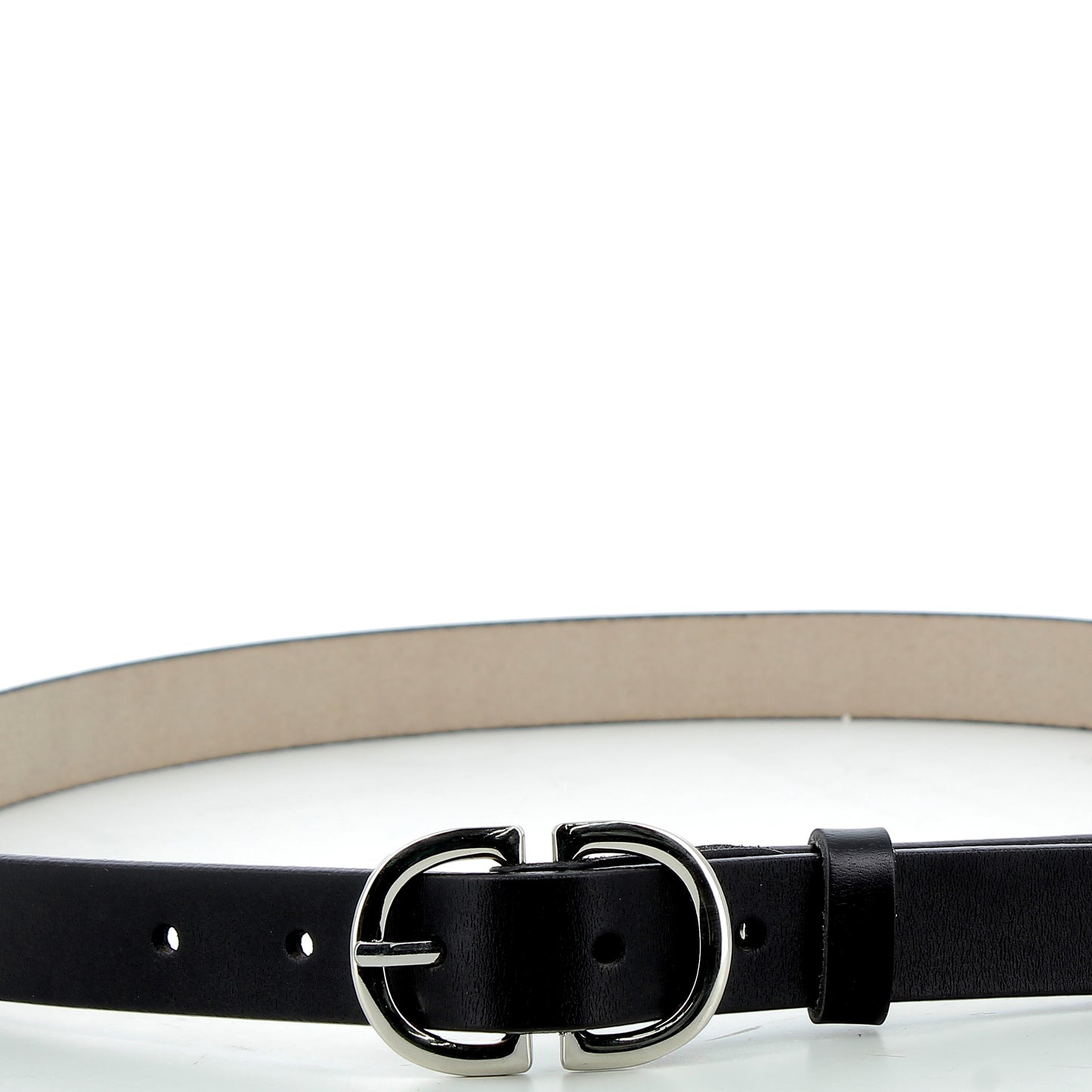 CintureHodea donna PEL02P25 NERO ARGENTO