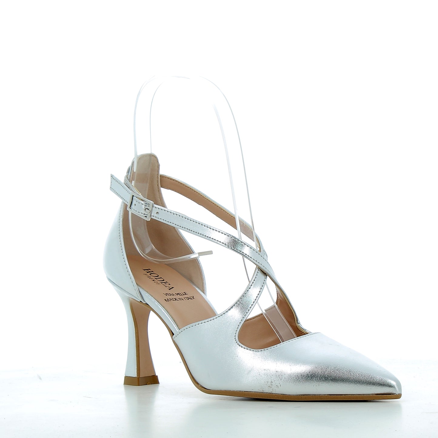 Scarpe Hodea donna A78FRP25 LAM ARGENTO