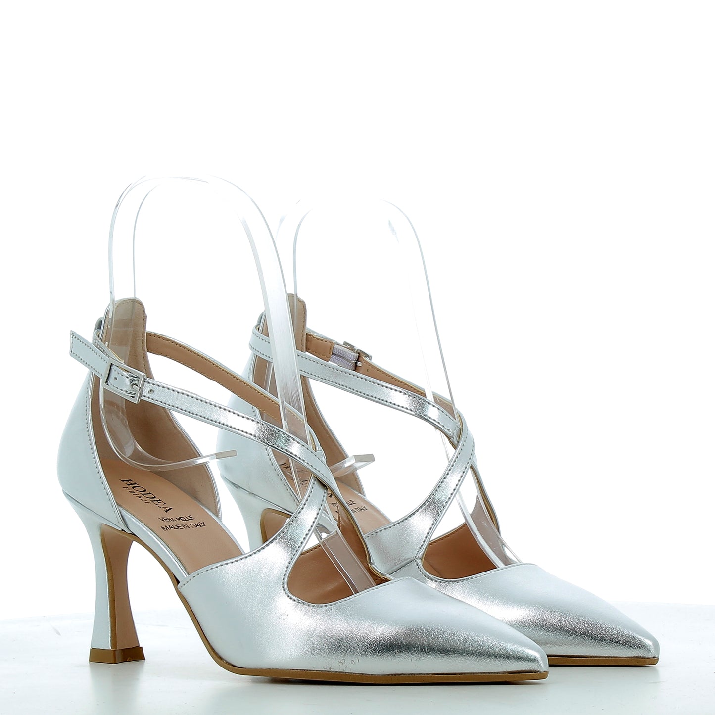 Scarpe Hodea donna A78FRP25 LAM ARGENTO