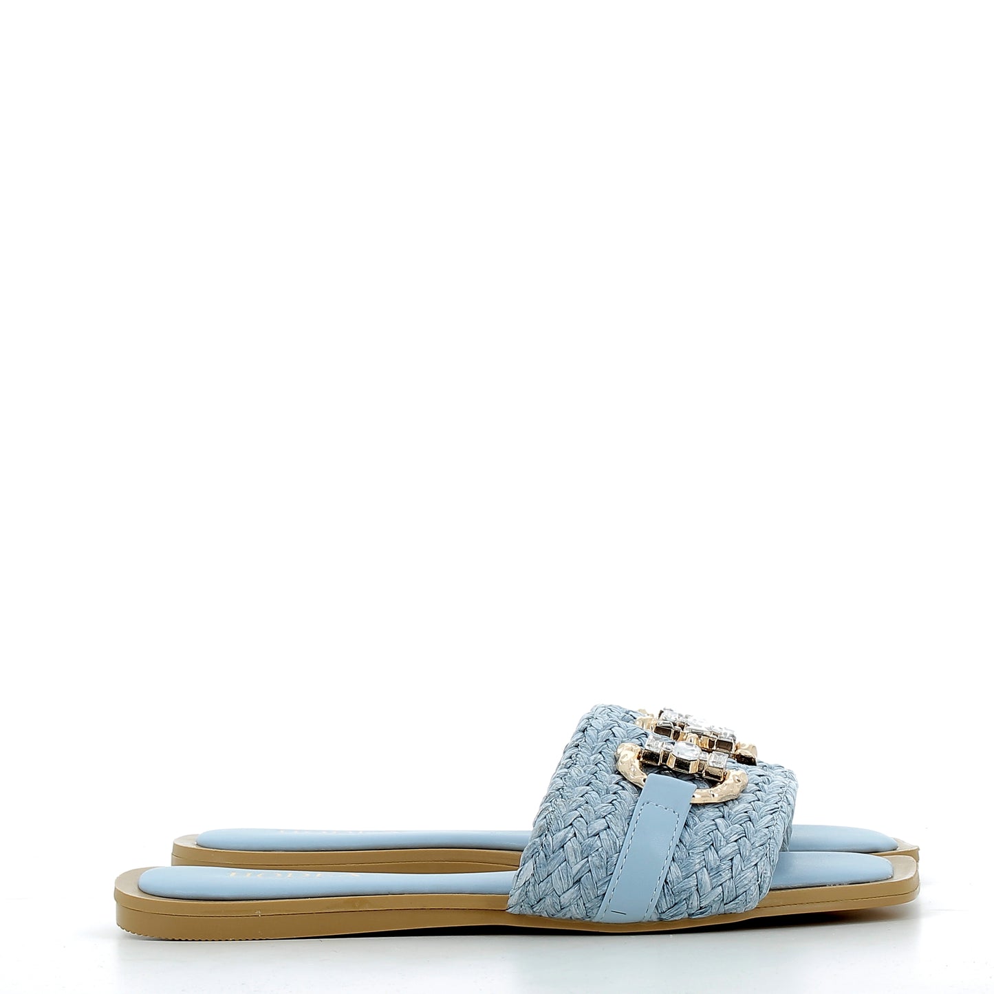 Scarpe Hodea donna 2520XSP25 RAFFIA CIELO