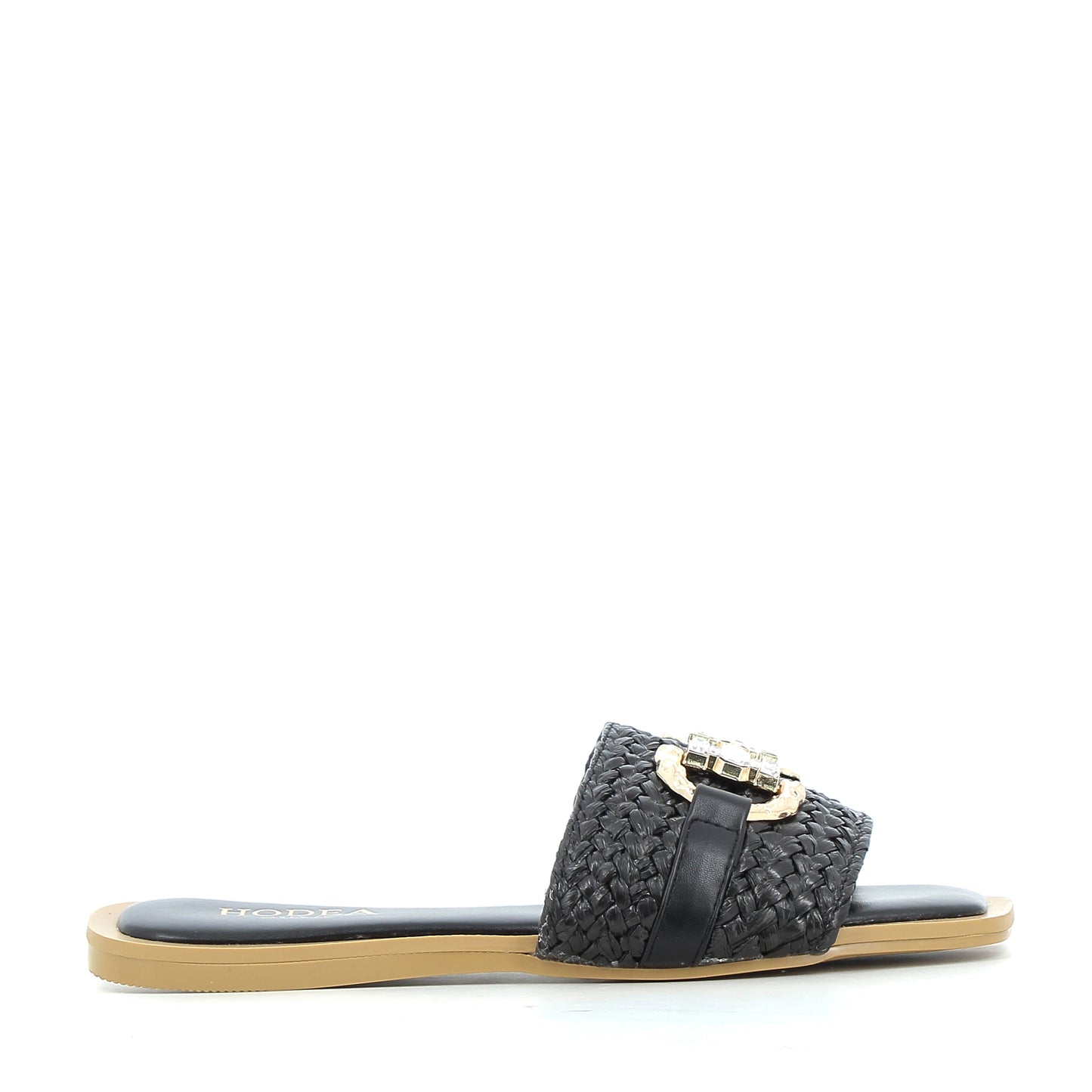 Scarpe Hodea donna 2520XSP25 RAFFIA NERO