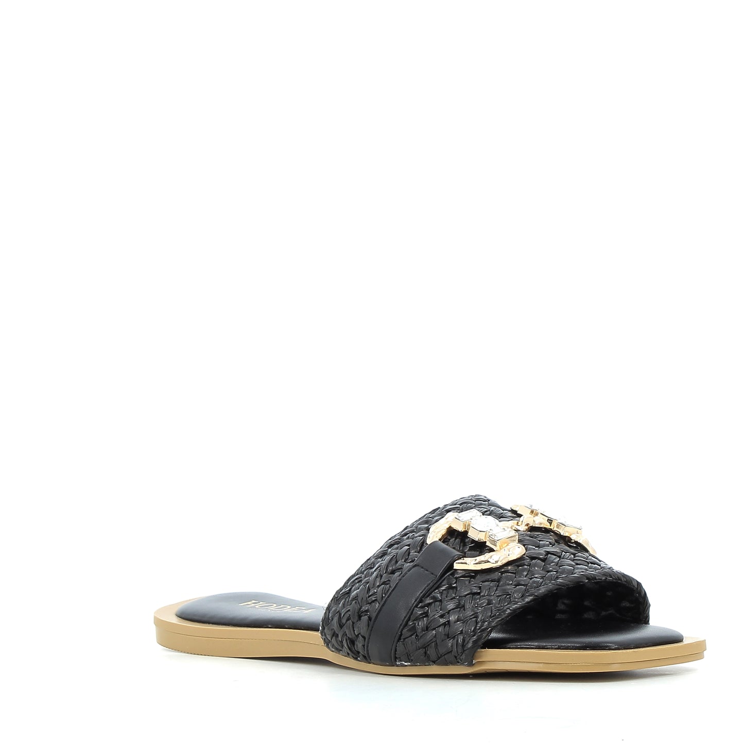 Scarpe Hodea donna 2520XSP25 RAFFIA NERO
