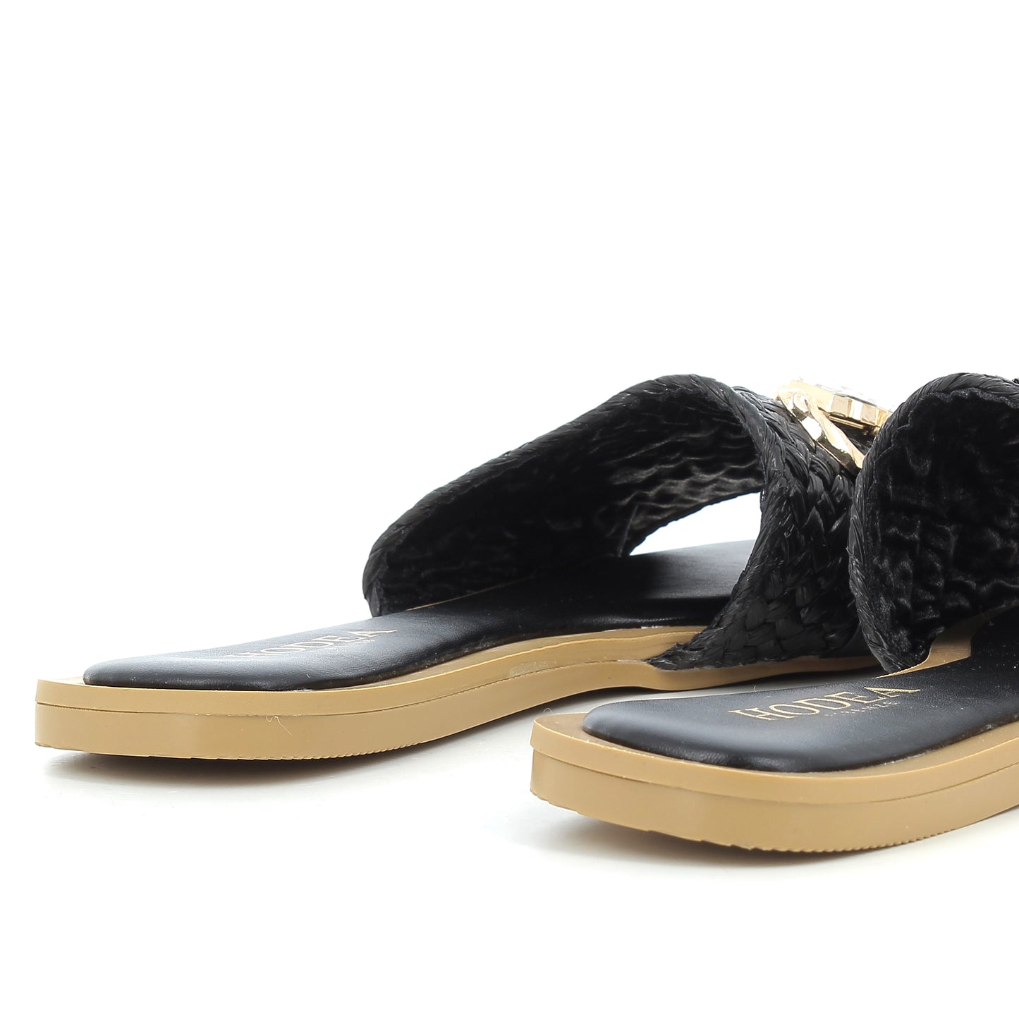 Scarpe Hodea donna 2520XSP25 RAFFIA NERO
