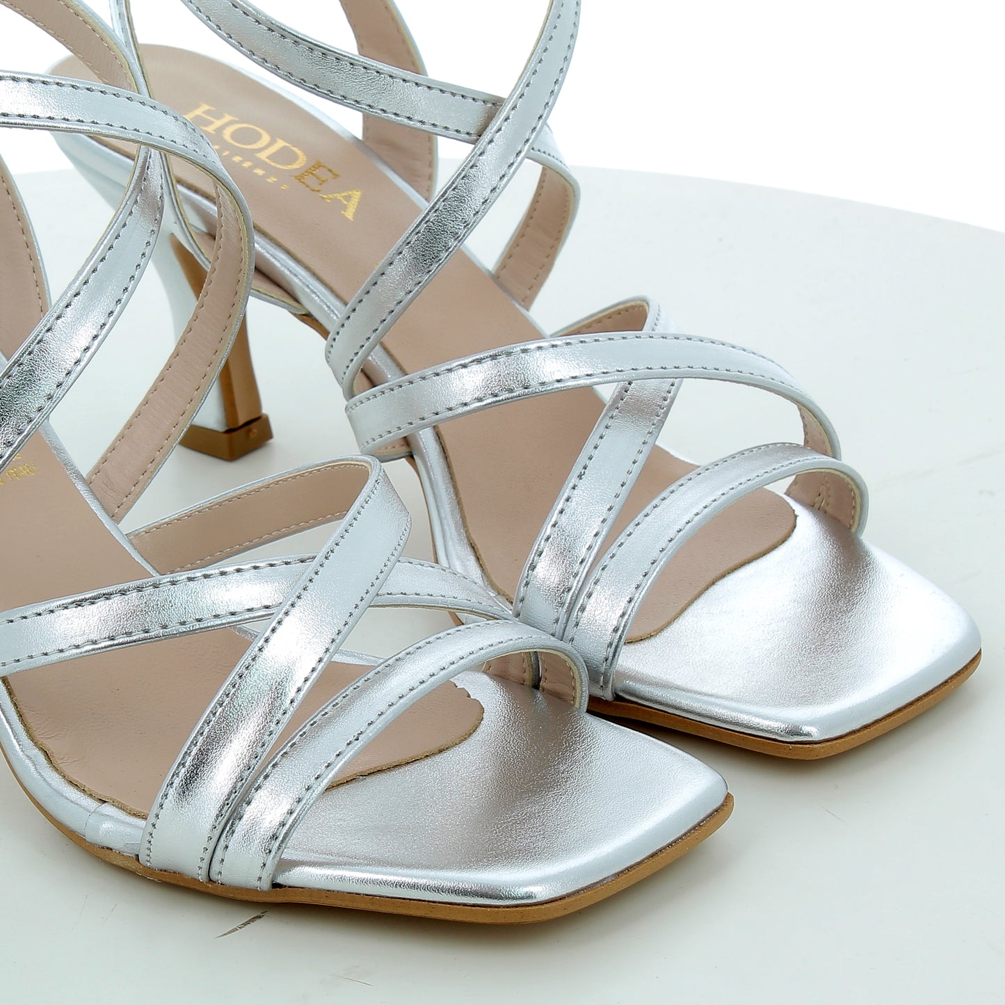 Scarpe Hodea donna 260MIP25 LAM ARGENTO
