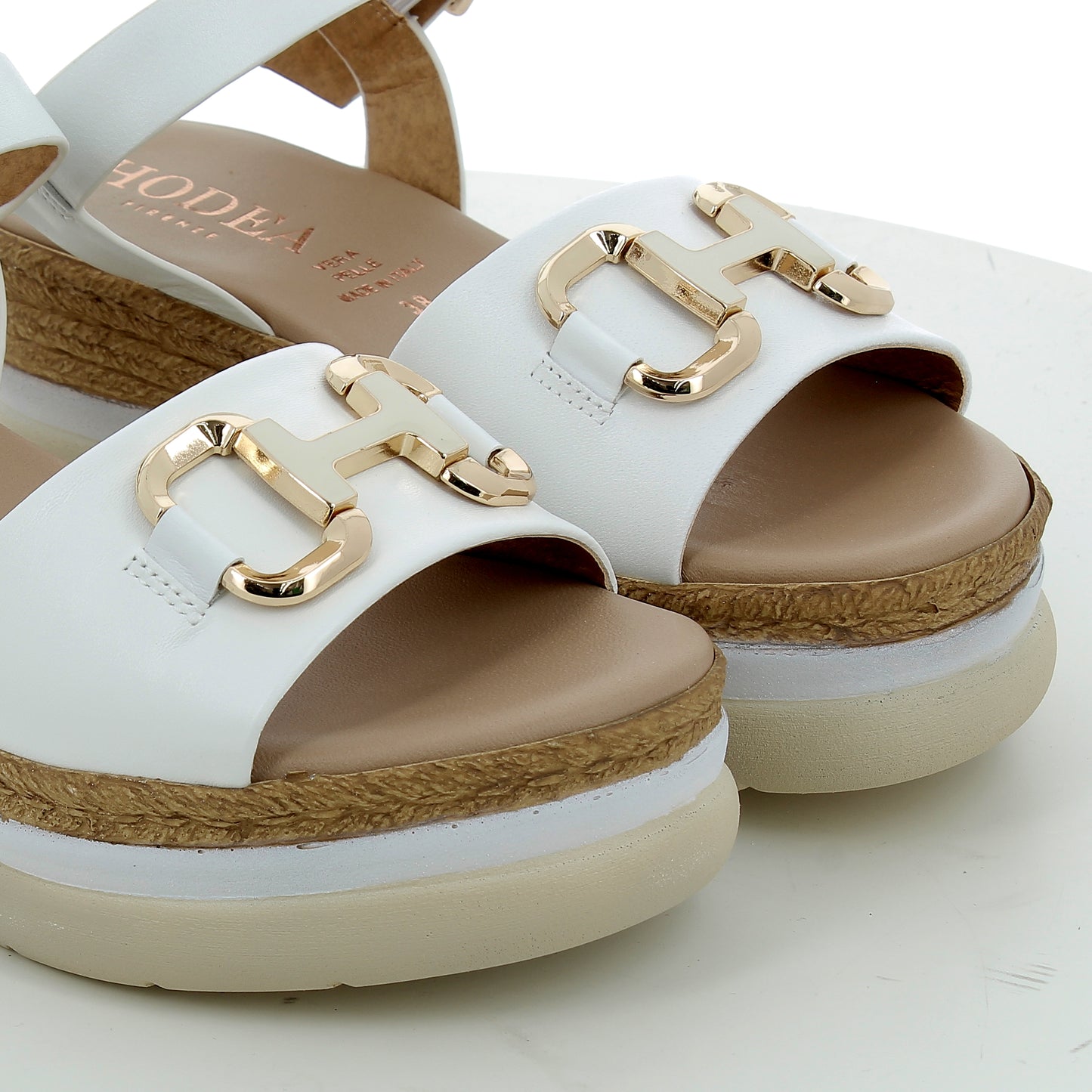 Hodea women's shoes 13421LRP25 WHITE