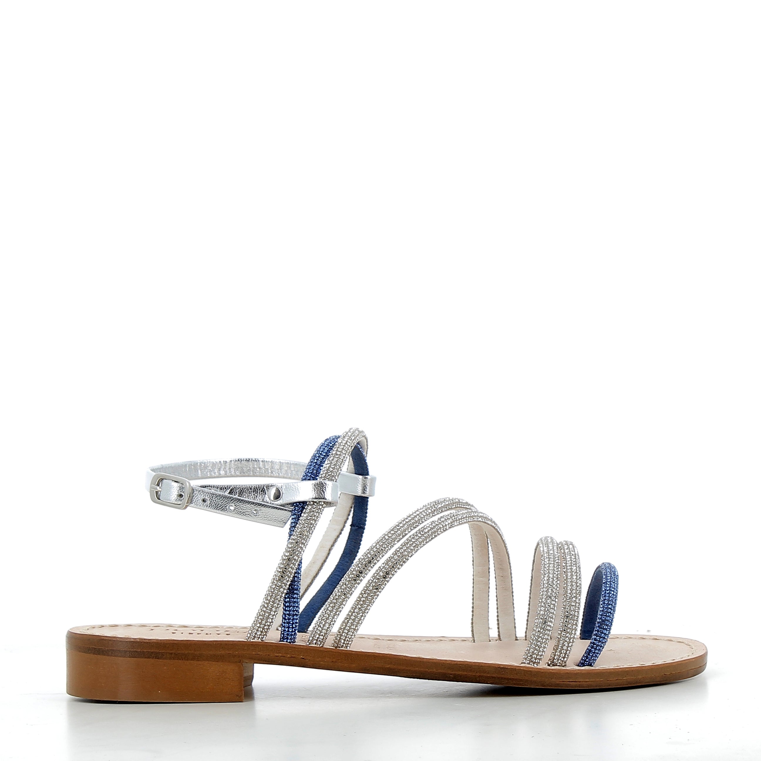 Buty damskie Hodea 2238CHP25 SILVER BLUE