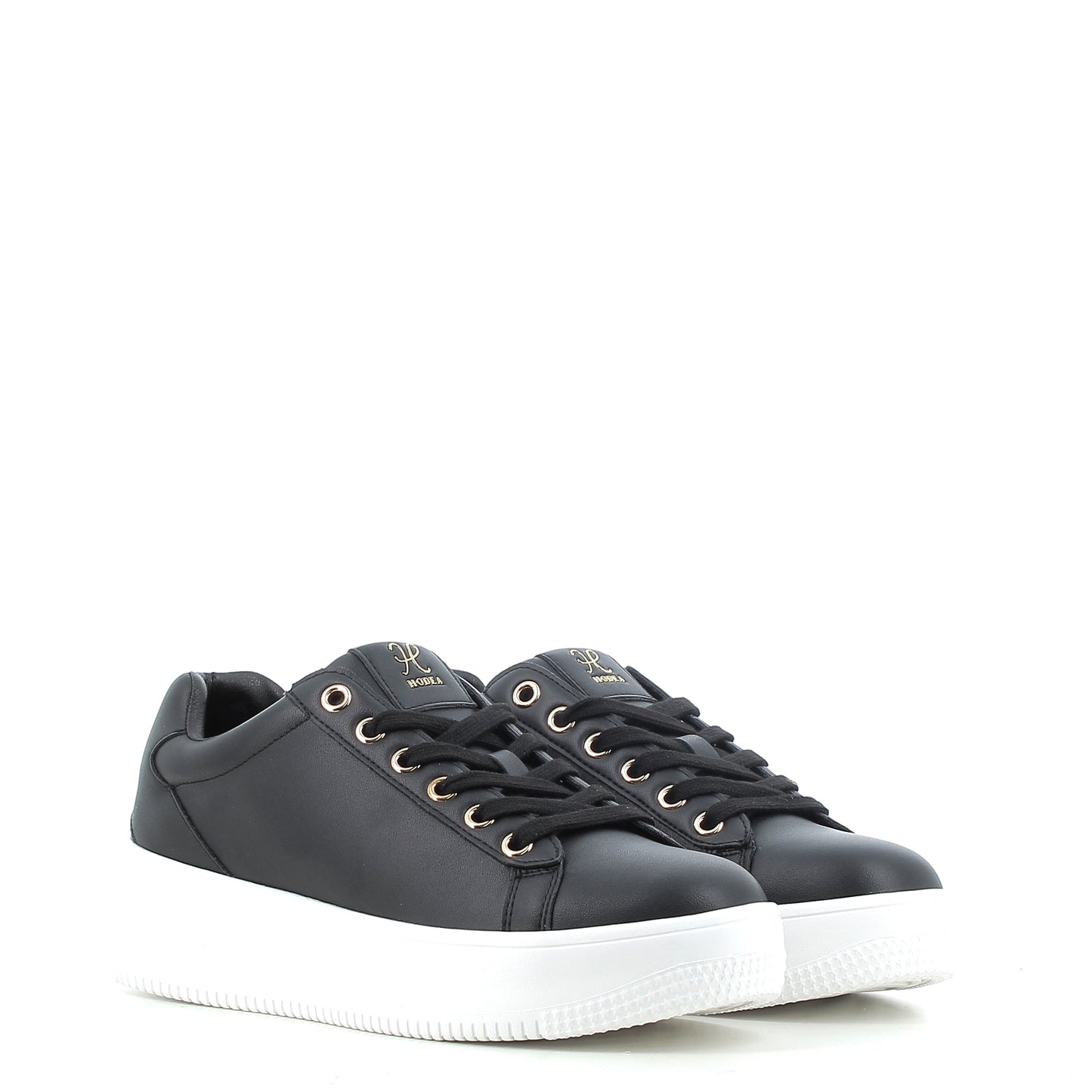Scarpe Hodea donna LILYBPA24 BLACK WHITE