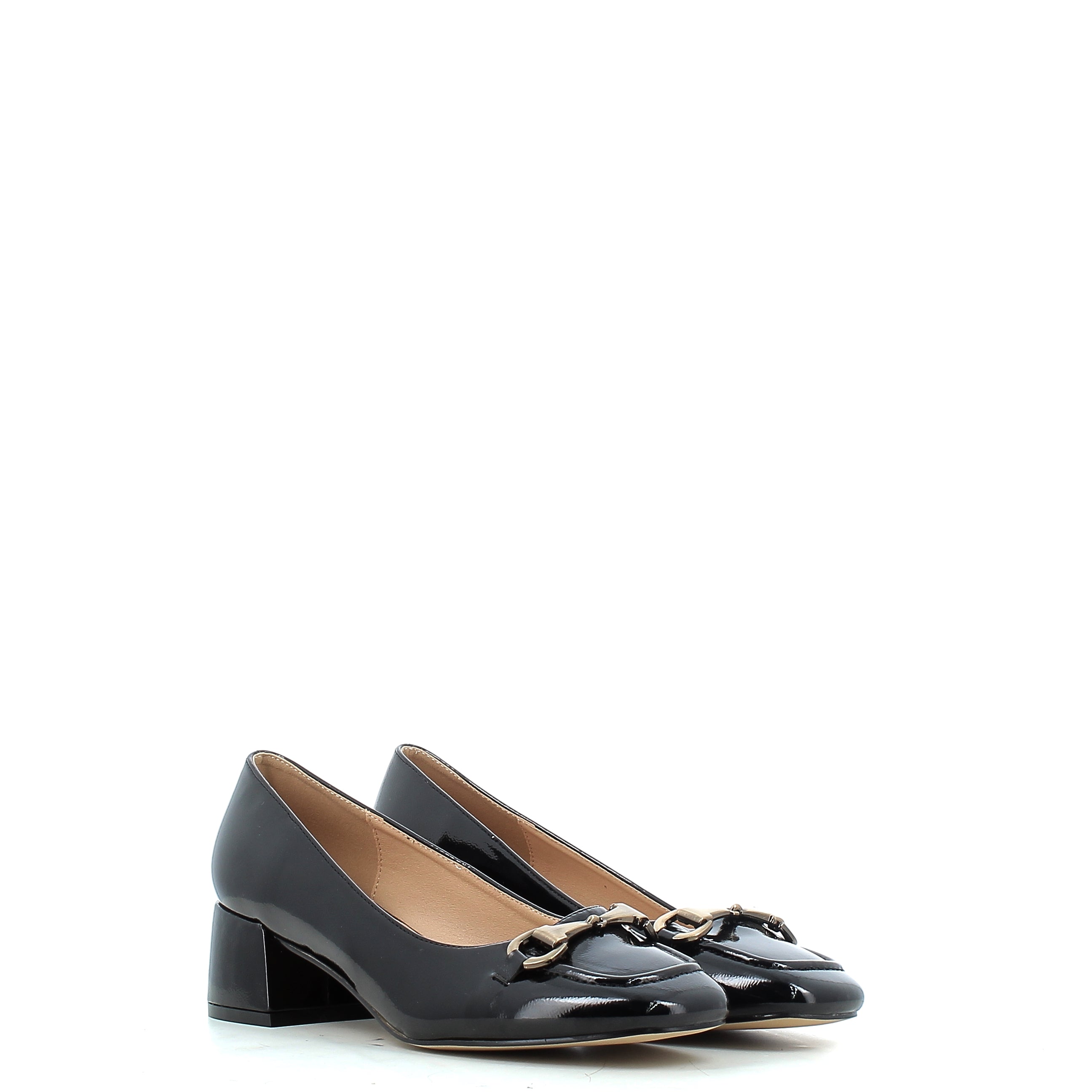 Hodea women's shoes ADA06CSA24 NAPLAK BLACK