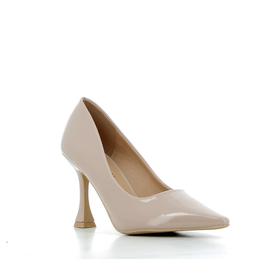 Hodea women's shoes 4021CSP25 NUDE PATENT
