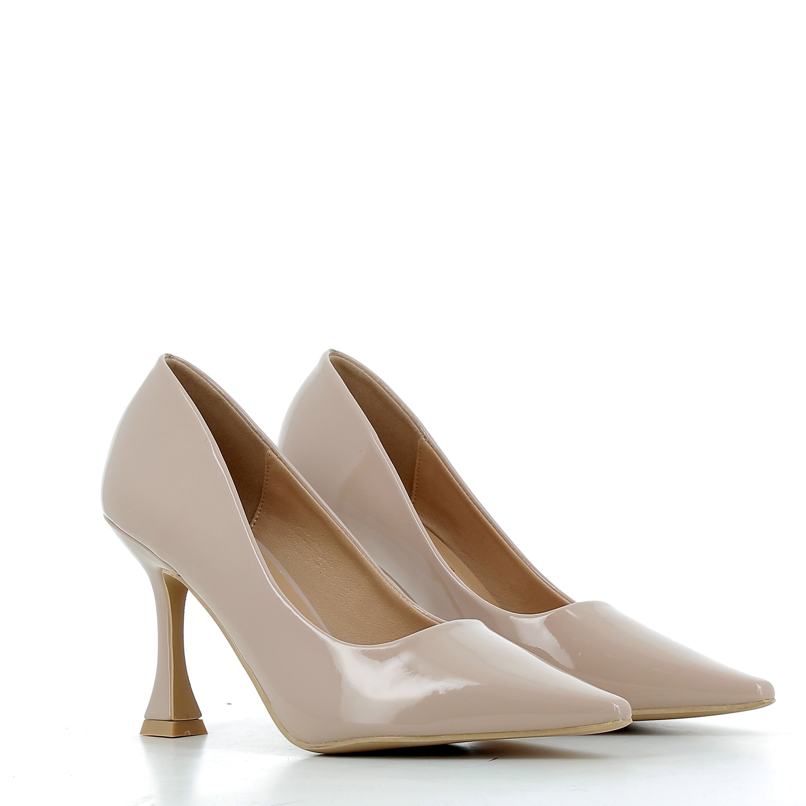Hodea women's shoes 4021CSP25 NUDE PATENT