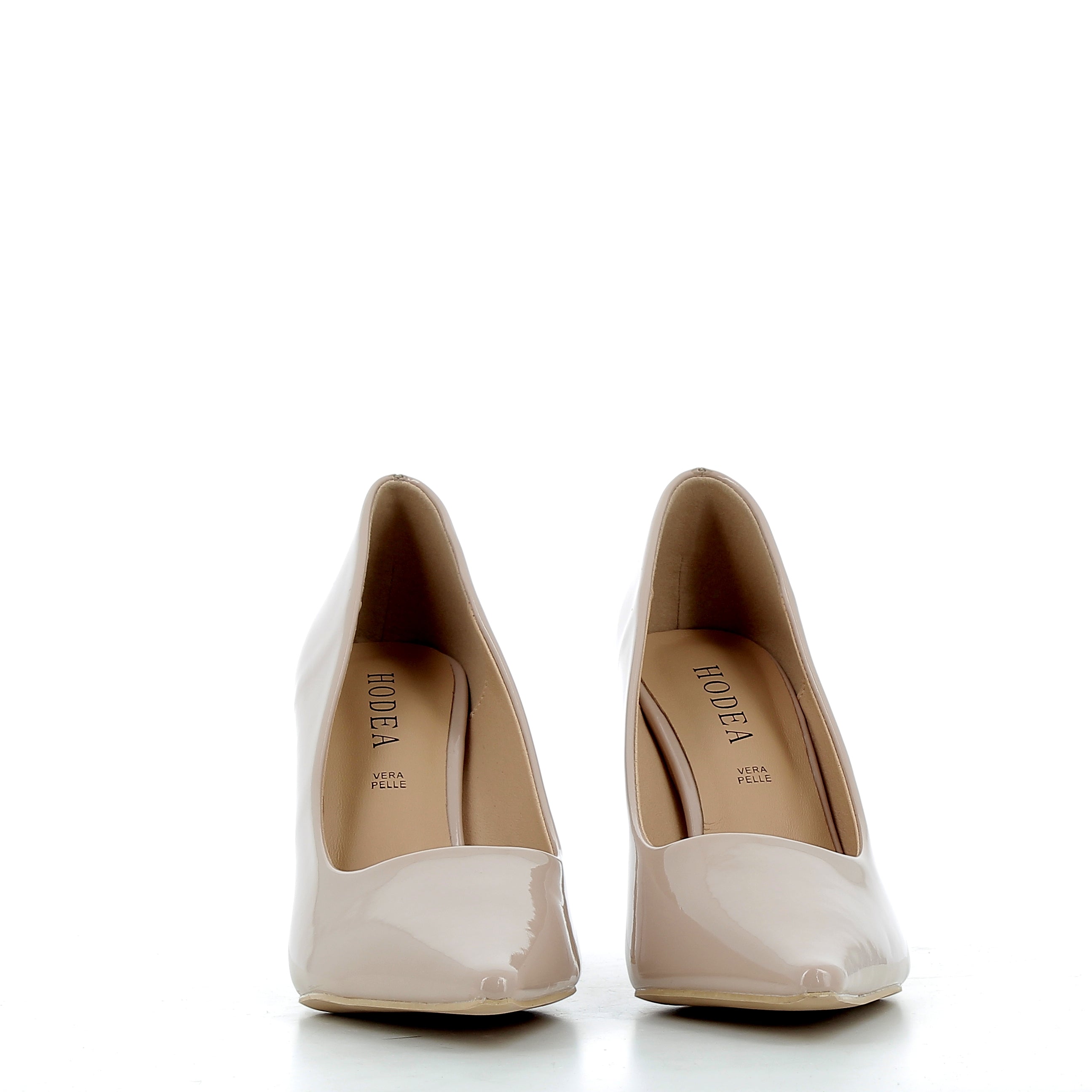 Hodea women's shoes 4021CSP25 NUDE PATENT