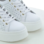 Buty damskie Hodea ERIKA01PSP25FORATO WHITE