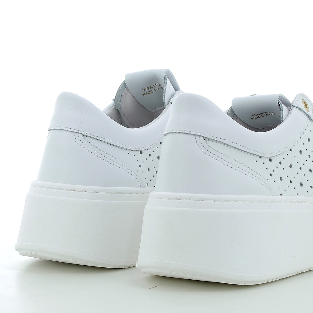 Buty damskie Hodea ERIKA01PSP25FORATO WHITE