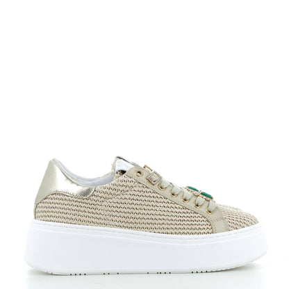 Scarpe Hodea donna ERIKA02PSP25RAFIA BEIGE