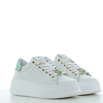 Scarpe Hodea donna ERIKA03PSP25BIANCO VERDE