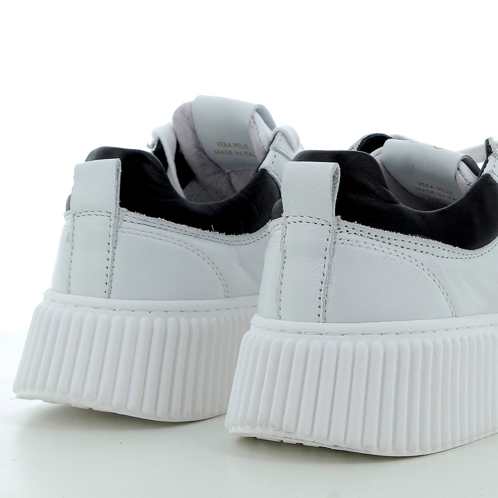 Buty damskie Hodea LINAPSP25 CZARNO-BIAŁE 