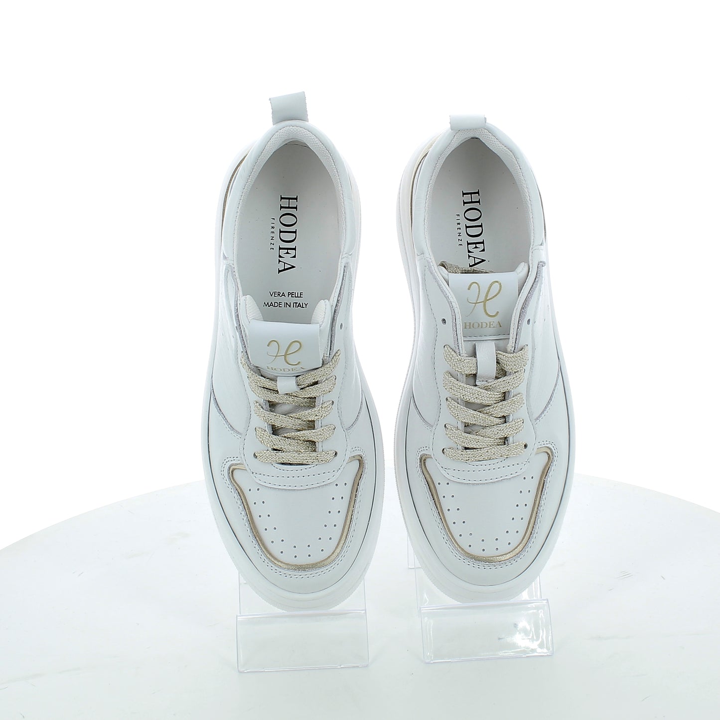 Scarpe Hodea donna SONIAPSP25 BIANCO PLATINO