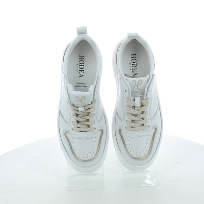 Scarpe Hodea donna SONIAPSP25 BIANCO PLATINO