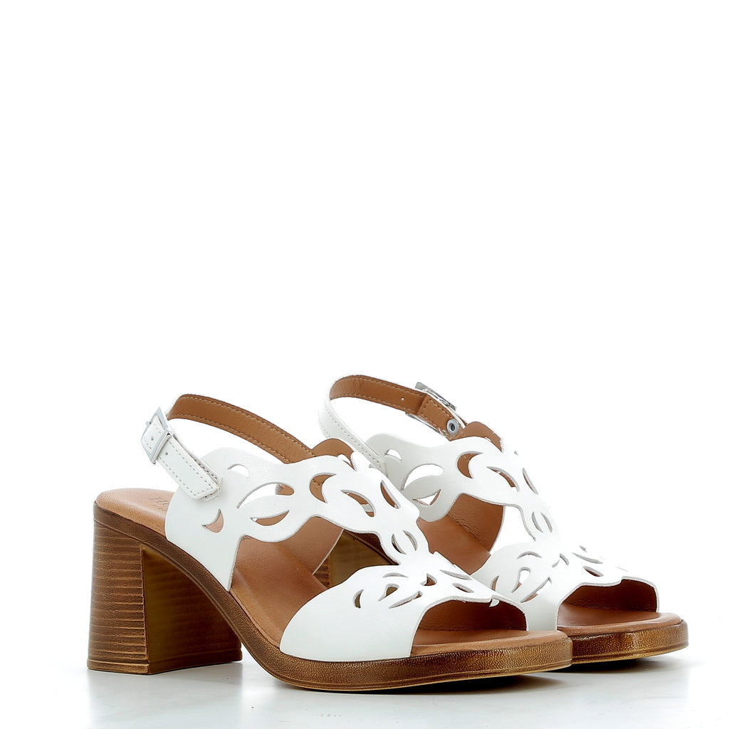 Buty damskie Hodea 317914ISP25 BIAŁE 