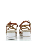 Hodea women's shoes 795109ISP25 BEIGE LEATHER 