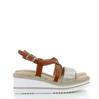 Hodea women's shoes 795109ISP25 BEIGE LEATHER 