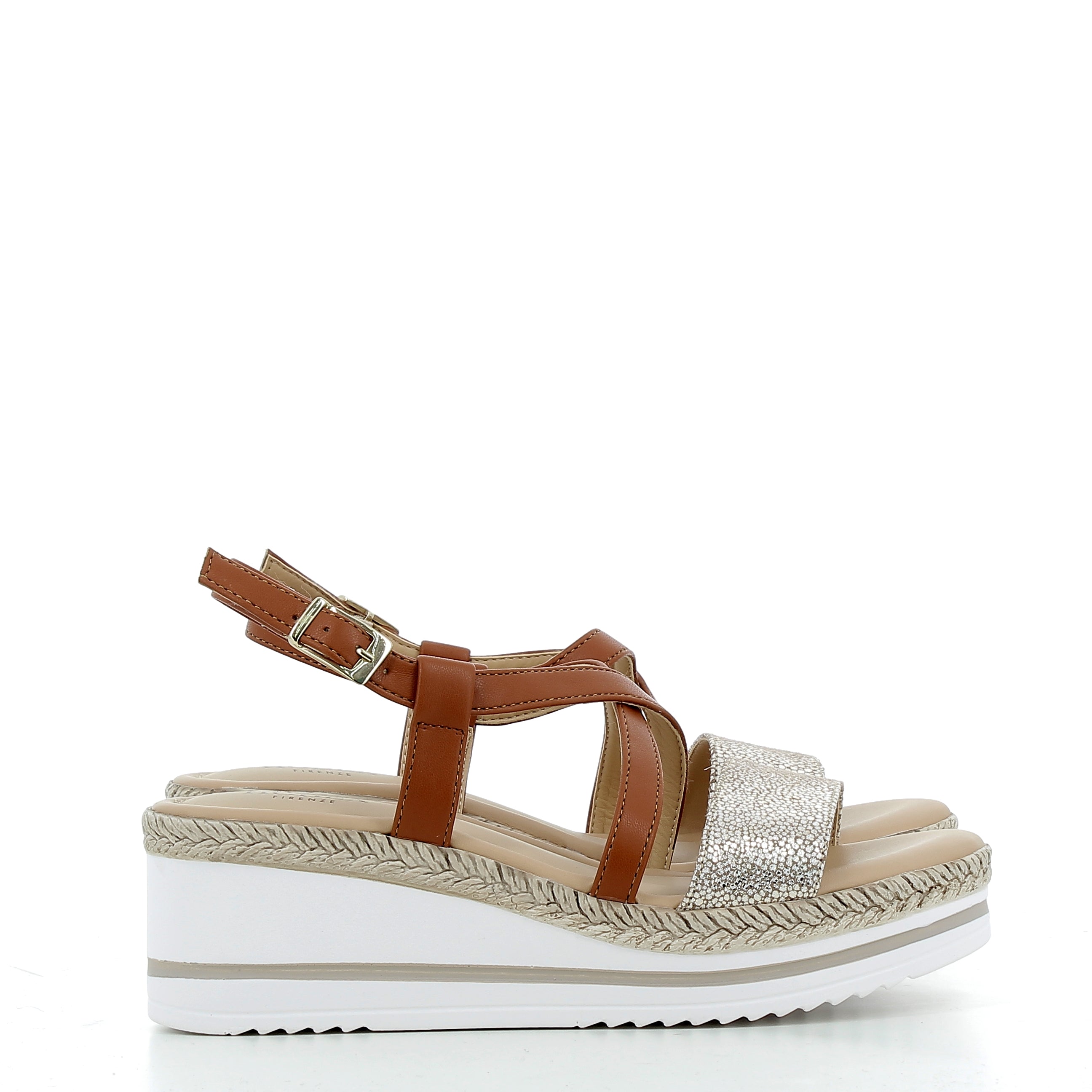 Hodea women's shoes 795109ISP25 BEIGE LEATHER 