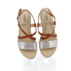 Hodea women's shoes 795109ISP25 BEIGE LEATHER 