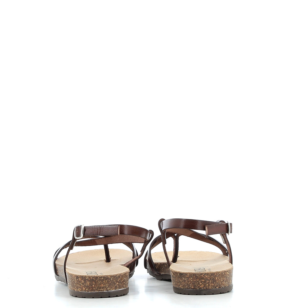 Hodea women's shoes 1823PLP25 CHOCOLATE