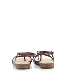 Hodea women's shoes 1823PLP25 CHOCOLATE