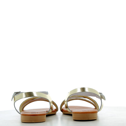 Scarpe Hodea donna 120PLP25 LAM PLATINO