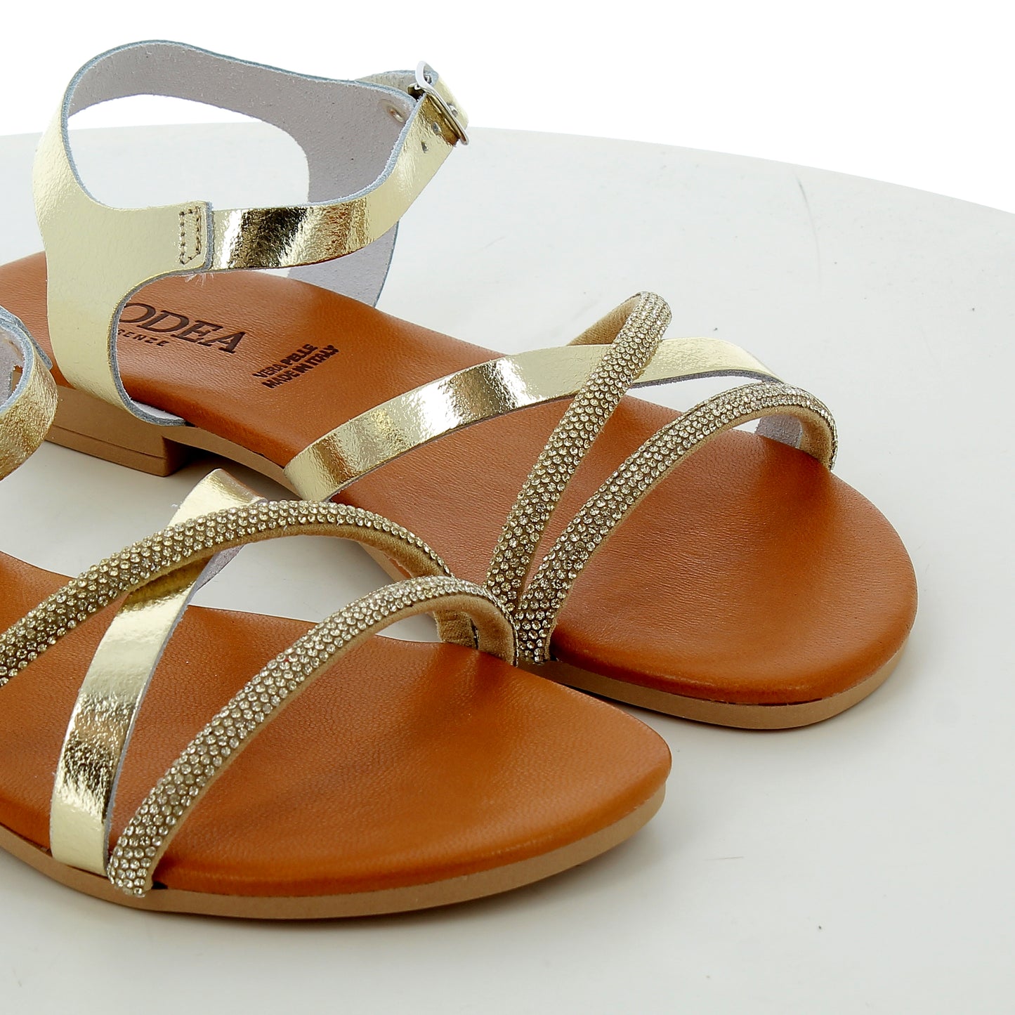 Scarpe Hodea donna 120PLP25 LAM PLATINO