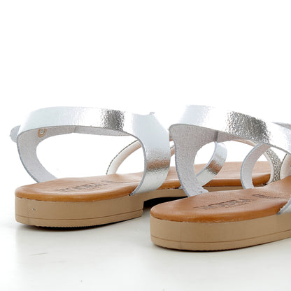 Scarpe Hodea donna 120PLP25 LAM ARGENTO