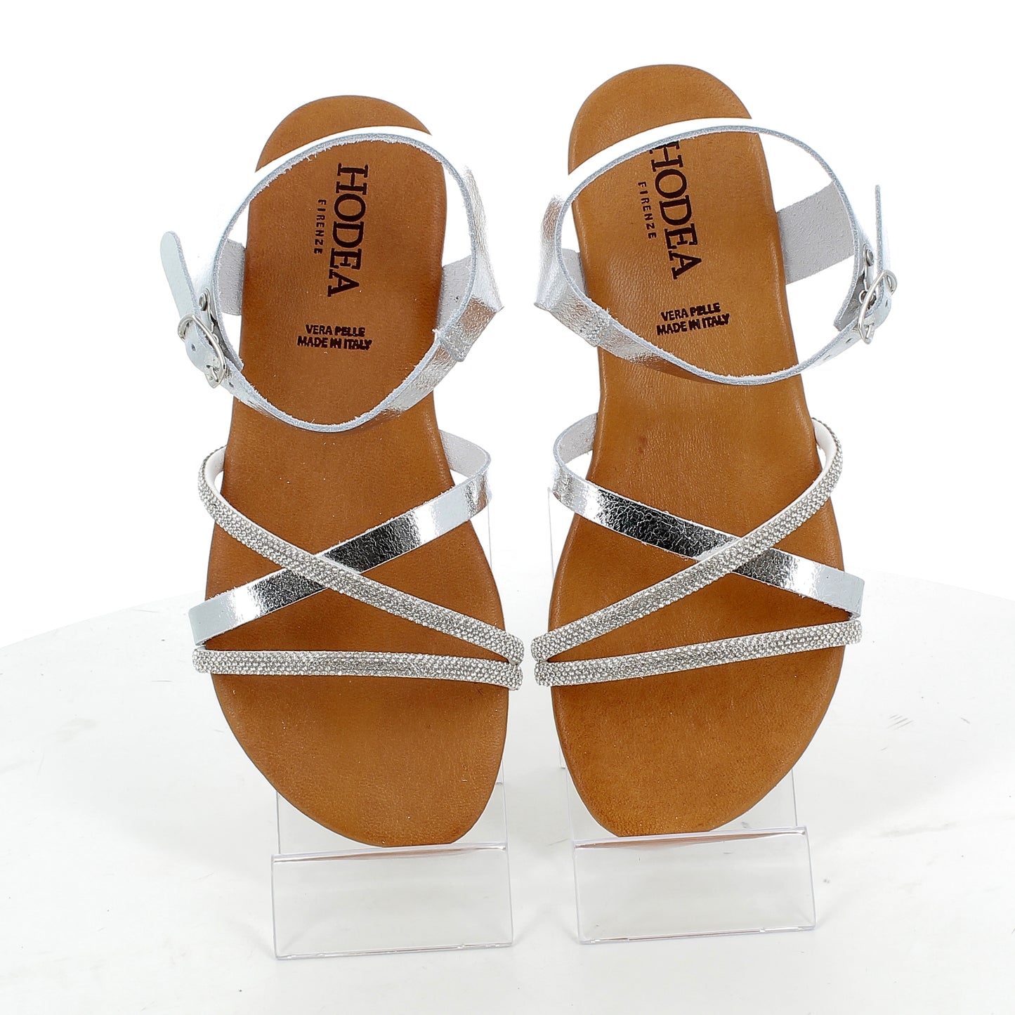 Scarpe Hodea donna 120PLP25 LAM ARGENTO