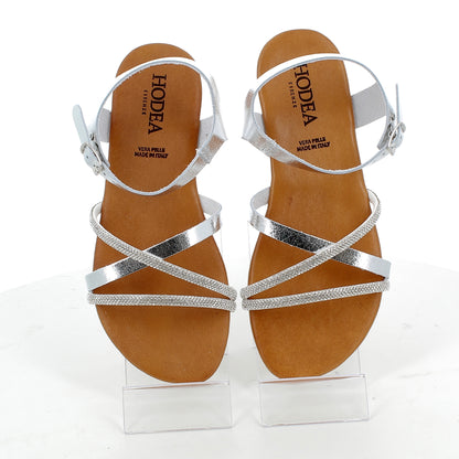 Scarpe Hodea donna 120PLP25 LAM ARGENTO