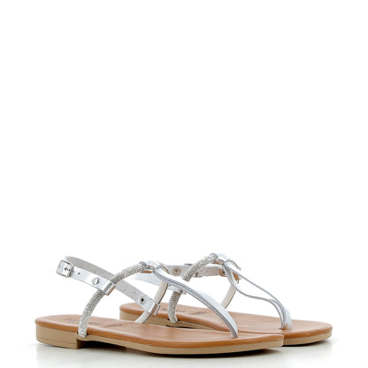 Scarpe Hodea donna 119PLP25 LAM ARGENTO