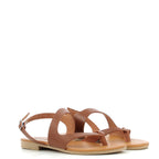 Buty damskie Hodea 2002PLP25 COGNAC