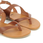 Buty damskie Hodea 2002PLP25 COGNAC
