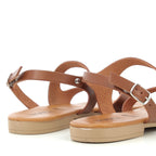 Buty damskie Hodea 2002PLP25 COGNAC